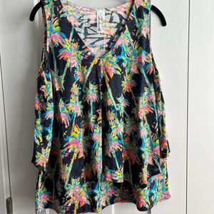 Lulu B Lagenlook Tank Top Sz M